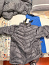 拓路者雪狐金標p棉棉服男士立領(lǐng)冬季保暖排骨棉衣外套輕便商務(wù)休閑棉襖 深灰色 2XL 曬單實(shí)拍圖