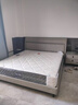 全友家居現代簡(jiǎn)約主臥床慕夕真皮儲物床頭層牛皮軟包雙人大床 【高腳款 | 淺米灰色】床+床頭柜*1+床墊 1.8x2米 曬單實(shí)拍圖