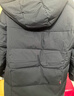 阿迪達斯（adidas）火鍋羽絨服男防風(fēng)保暖男裝舒適休閑運動(dòng)服連帽外套 黑色 2XL 曬單實(shí)拍圖