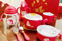 babycare注水保溫輔食碗叉勺學(xué)飲杯新生兒周歲禮物寶寶吃飯餐具禮盒7件套 曬單實(shí)拍圖
