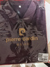 皮爾卡丹（pierre cardin）長(cháng)袖t恤男翻領(lǐng)羊毛打底衫中老年裝上衣爸爸秋冬季商務(wù)休閑polo衫 曬單實(shí)拍圖