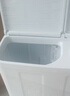 海爾（Haier）半自動(dòng)洗衣機雙缸雙桶家用大容量雙電機強勁動(dòng)力深層去污洗脫分離動(dòng)平衡脫水老式洗衣機 以舊換新 12公斤強力去污+鋼化玻璃蓋+帶腳輪+一級能效 雙缸 曬單實(shí)拍圖