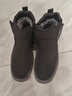 泰和源老北京布鞋冬季情侶款雪地靴中老年防水防滑皮毛一體羊毛男女棉鞋 曬單實(shí)拍圖
