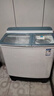 美的（Midea）半自動(dòng)雙桶洗衣機12公斤洗+7kg雙缸波輪 MP12S166A老人簡(jiǎn)易操作 品質(zhì)電機小巧不占地 租房宿舍必備 MP12S166A 雙缸 12kg 曬單實(shí)拍圖