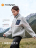 moodytiger兒童羊羔絨外套保暖25年冬季新品男童上衣防風(fēng)立領(lǐng)挺括女童運動(dòng)衣 曬單實(shí)拍圖
