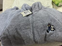 Teenie Weenie睡衣女冬季小熊情侶家居服加厚保暖外套男可外穿 霧霾藍 【閑日柔彩|立領(lǐng)】男 L 曬單實(shí)拍圖