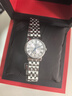 天梭（TISSOT）【新年禮物】手表 新款卡森臻我系列1853時(shí)尚商務(wù)石英情侶對表 白盤(pán)鋼帶 曬單實(shí)拍圖