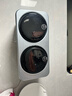 KANGYAN雙倉內衣褲洗衣機迷你小型嬰兒全自動(dòng)家用內褲清洗機烘脫一體雙艙分桶滾筒式洗滌懶人洗衣機 【星空灰】雙桶太空艙【壁掛款】不銹鋼滾筒丨洗烘一體 曬單實(shí)拍圖