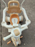 貝趣兒童三輪車(chē)寶寶0-1-3歲嬰兒推車(chē)溜娃車(chē)遛娃神器一歲周歲生日禮物 頂配咖丨燈光音樂(lè )+護欄+轉向推桿+頂棚 幼兒外出輕便腳踏車(chē) 曬單實(shí)拍圖