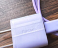倍思小酷 蘋(píng)果充電器氮化鎵pd20W套裝iphone14快充線(xiàn)充電頭適用13/12ProMax手機Type-C插頭iPad 紫色 曬單實(shí)拍圖