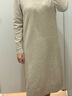 優(yōu)衣庫女裝souffle yarn舒芙蕾連衣裙/裙子478730 31 米色 S /155/80A 曬單實(shí)拍圖
