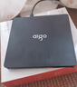 愛(ài)國者（aigo）8倍速 USB外置光驅 DVD外置刻錄機 移動(dòng)光驅 外接光驅筆記本電腦便攜光驅外置讀刻一體黑色G100 曬單實(shí)拍圖