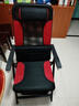 通用腰間盤(pán)突出專(zhuān)用椅子 折疊躺椅午休椅午睡靠背椅電腦久坐不累座椅 高承重紅黑尊享版(送腰靠) 曬單實(shí)拍圖