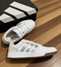 adidas ENTRAP美式校園風(fēng)運動(dòng)少年感復古籃球風(fēng)板鞋男女阿迪達斯 白色/暗銀金屬/樹(shù)脂黃   42 曬單實(shí)拍圖