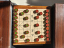 象棋中國象棋帶棋盤(pán)小學(xué)生專(zhuān)用實(shí)木大號成人可折疊軟布皮革便攜式 【鴻運木象棋套裝】 50鴻運木象棋+皮革棋盤(pán)(送象棋書(shū))送手提包 曬單實(shí)拍圖