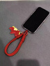 顧影女士聚財手機掛繩輕奢小眾精致高級感掛手腕手機鏈繩可愛(ài)氛圍感超好看獨特高端適用蘋(píng)果紅色掛繩 【馬到成功-紅】結實(shí)不易斷-贈送墊片 曬單實(shí)拍圖