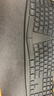 羅技（Logitech）ERGO K860 無(wú)線(xiàn)藍牙鍵盤(pán) 多操作系統鍵盤(pán) 人體工學(xué)分體式鍵盤(pán) 多設備匹配辦公鍵盤(pán) K860黑色 曬單實(shí)拍圖