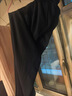 京東京造防潑水運動(dòng)褲冬季新款直筒戶(hù)外耐磨沖鋒跑步休閑褲子男新年 黑L 曬單實(shí)拍圖