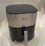 美的（Midea）小炎烤空氣炸鍋蒸烤一體上下雙熱源免翻面 可視窗口家用智能大容量6L金屬內腔蒸汽嫩炸烤箱KZC6054 曬單實(shí)拍圖