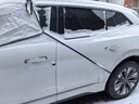 TOKUSET汽車(chē)遮雪擋前擋風(fēng)玻璃防雪防凍罩防曬隔熱遮陽(yáng)擋風(fēng)擋車(chē)衣車(chē)罩冬季 曬單實(shí)拍圖