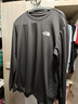 北面（The North Face）長(cháng)袖T恤男速干衣運動(dòng)戶(hù)外吸濕透氣25春夏新品8DG5 RHI/灰色 L/175 曬單實(shí)拍圖