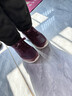 足力健中老年冬季加絨爸媽鞋輕快輕便保暖鞋25932021J 酒紅-女款 38 曬單實(shí)拍圖