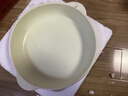 京東京造 碗 湯面碗陶瓷沙拉碗家用特大號超大容量 12英寸雙耳碗米白色*1 曬單實(shí)拍圖