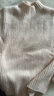 優(yōu)衣庫女裝舒芙蕾半高領(lǐng)針織衫/毛衣毛衫479158 10 水粉色 M /160/84A 曬單實(shí)拍圖