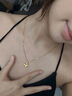 禮意久久黃金四葉草項鏈女款生日禮物女士送女生情人節禮物女朋友女友老婆 曬單實(shí)拍圖