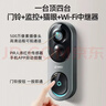 360可視門(mén)鈴6Pro 500萬(wàn)超清畫(huà)質(zhì)家用監控智能門(mén)鈴電子貓眼攝像頭無(wú)線(xiàn)wifi手機遠程查看對講 曬單實(shí)拍圖