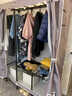 顧樂(lè )亞簡(jiǎn)易衣柜臥室家用折疊免安裝布衣柜25mm加粗鋼管出租屋長(cháng)掛布衣櫥 【長(cháng)120cm】創(chuàng  )意空間 曬單實(shí)拍圖