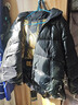 高梵黑金鵝絨服先鋒4.0五格男士羽絨服短款2024新款冬季品牌情侶外套 黑色 2XL 【185/鵝絨261克】 曬單實(shí)拍圖
