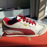 彪馬（PUMA）馬年限定款紅色德訓鞋T頭鞋男女休閑鞋TURINO 408849 米白色-大紅色-雪白色-01 39 曬單實(shí)拍圖