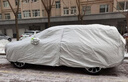 STARFANS車(chē)衣全車(chē)罩汽車(chē)防雨罩牛津布加厚防塵遮雨隔熱擋風(fēng)防冰雹保護罩 適用于凱迪拉克XT5 2.0T車(chē)衣全車(chē)罩 銀色加棉加厚牛津布汽車(chē)衣罩外套 曬單實(shí)拍圖