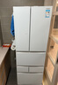東芝（TOSHIBA）大白桃479日式多門(mén)雙系統循環(huán)一級能效變頻超薄可嵌入式自動(dòng)制冰除菌風(fēng)冷無(wú)霜國家補貼家用電冰箱 GR-RM479WE-PG1B3富士白 曬單實(shí)拍圖