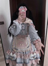 唐努烏洛麗塔裙子夢(mèng)境少女op學(xué)生lolita可愛(ài)日常連衣裙物 甜貓貓 M 曬單實(shí)拍圖