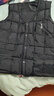 （80%白鴨絨）秋冬男羽絨馬甲爸爸輕薄保暖坎肩中老年人無(wú)袖背心 藏青色（80%白鴨絨） 2XL（140-160） 曬單實(shí)拍圖