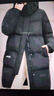 波司登25年冬羽絨服男女同款情侶90絨加厚連帽修身中長(cháng)款休閑保暖外套 曬單實(shí)拍圖