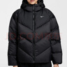 耐克升級款暖風(fēng)羽絨服女子連帽夾克冬新款NIKE STORM-FIT HV5236 010黑/帆白 M 曬單實(shí)拍圖
