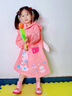 備美兒童雨衣女童男童女孩幼兒園專(zhuān)用2025新款寶寶雨鞋小學(xué)生小孩F022 粉色小萌兔 L 曬單實(shí)拍圖