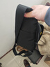 李寧單肩包男女同款反伍BADFIVE運動(dòng)生活系列反光胸包 黑(439款)-3 F 曬單實(shí)拍圖