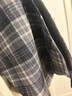 三彩2025秋季新款復古格紋毛呢半身裙高腰修身A字裙顯瘦短裙M 寂靜灰格紋 XL 170/76A 曬單實(shí)拍圖