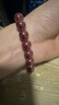 靈菲原礦高壓朱砂手鏈馬年本命年男士手串新年禮物男生男友10mm證書(shū) 曬單實(shí)拍圖