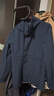 蜀黍家石墨烯外套男風(fēng)衣夾克2025新款三防水公務(wù)商務(wù)休閑風(fēng)衣外套 藏藍色 L (175/92A) 曬單實(shí)拍圖