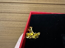 周六福新年禮物黃金耳釘女足金999花卉耳飾耳針節日 計價(jià) 2.29g 曬單實(shí)拍圖