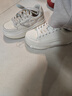 CHERY KALLY【戚薇同款】厚底增高休閑板鞋2025年秋新款百搭軟牛皮小白鞋5083 曬單實(shí)拍圖
