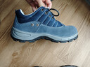孚誠勞保鞋男透氣鋼包頭防砸防刺穿耐磨實(shí)心底采購工作防護安全鞋藍44 曬單實(shí)拍圖