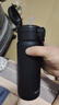 杯具熊成人雙飲保溫杯男女士車(chē)載水杯大容量吸管杯送禮物 盛開(kāi)雙飲保溫杯-長(cháng)夜黑550ml 曬單實(shí)拍圖