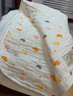 全棉時(shí)代兒童浴巾純棉透氣紗布浴巾新生嬰兒寶寶洗澡大毛巾小鴨子95*95cm 曬單實(shí)拍圖