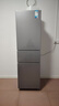 美的（Midea）冰箱239升家用冰箱三門(mén)三溫三開(kāi)門(mén)風(fēng)冷無(wú)霜271升雙變頻冰箱一級能效小型家用冰箱補貼20%商用冰箱 美的出品（華凌）219升 三開(kāi)門(mén)直冷升級款 曬單實(shí)拍圖